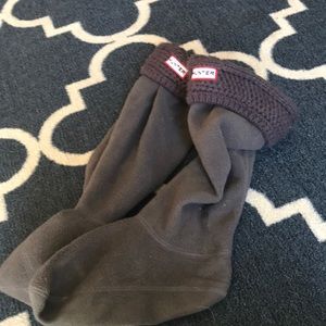 Hunter boots socks